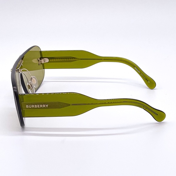 NEW BURBERRY BE3123 3917 GREEN SUNGLASSES BE 3123 - Picture 10 of 14